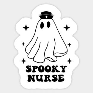 Spooky Nurse Sticker